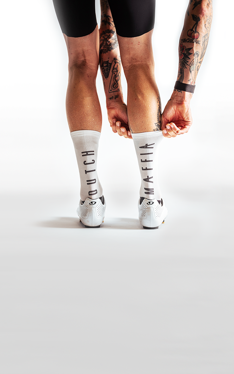 sokken bedrukken met logo wit SOCKELOEN 2024