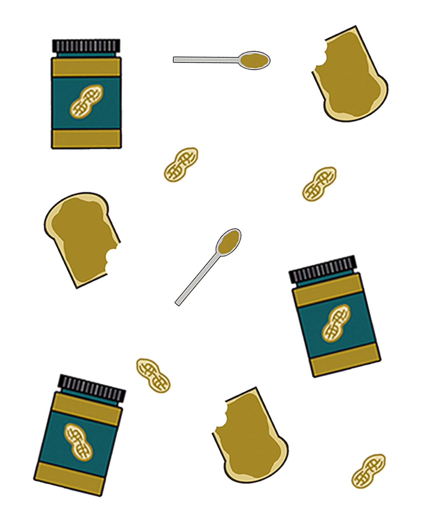 Pindakaas bedrukte fietssokken