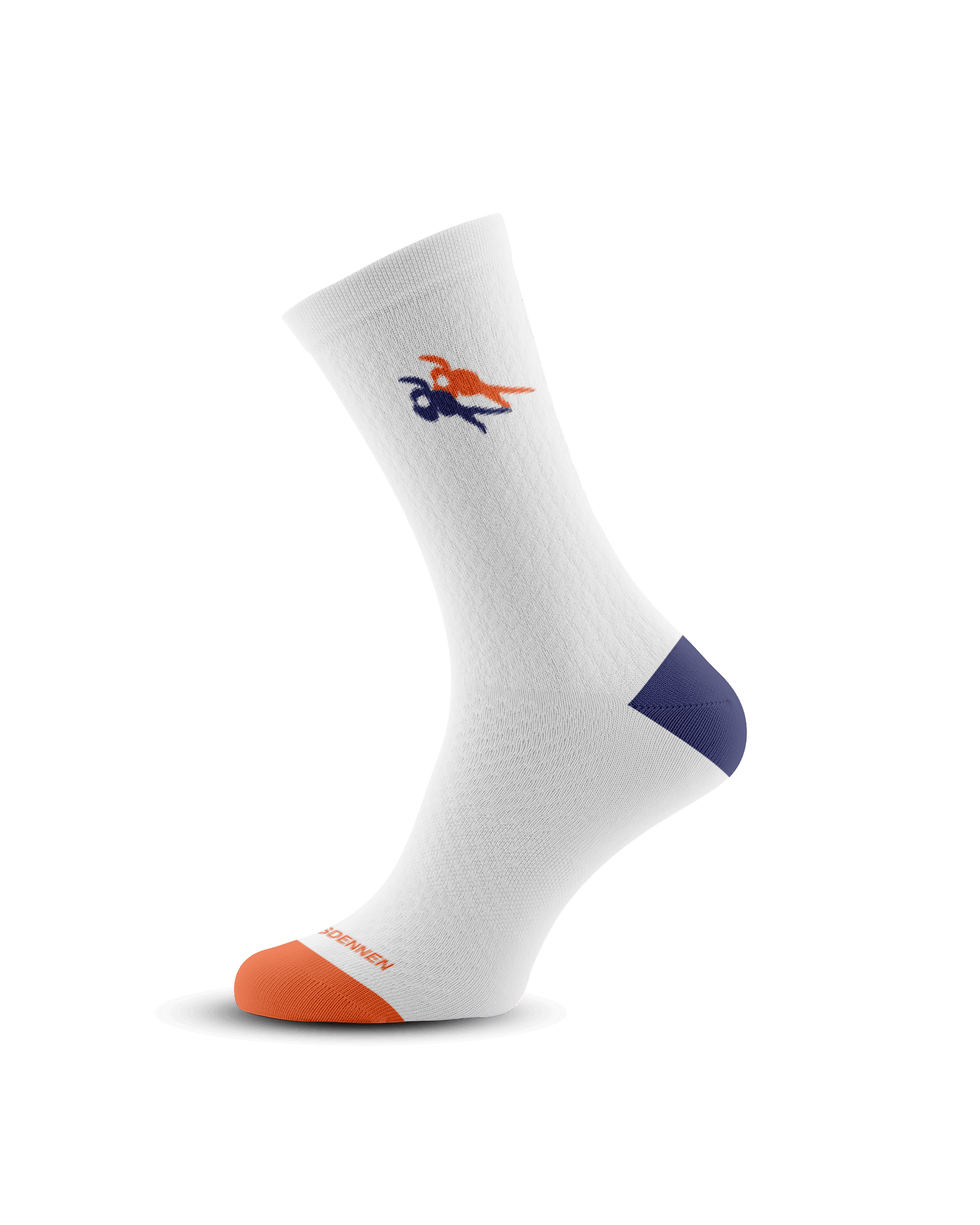 White STOKVISDENNEN Dalfsen Socks PRE ORDER