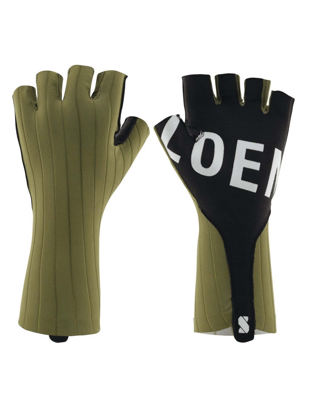 Aero Gloves Green + All White Aero