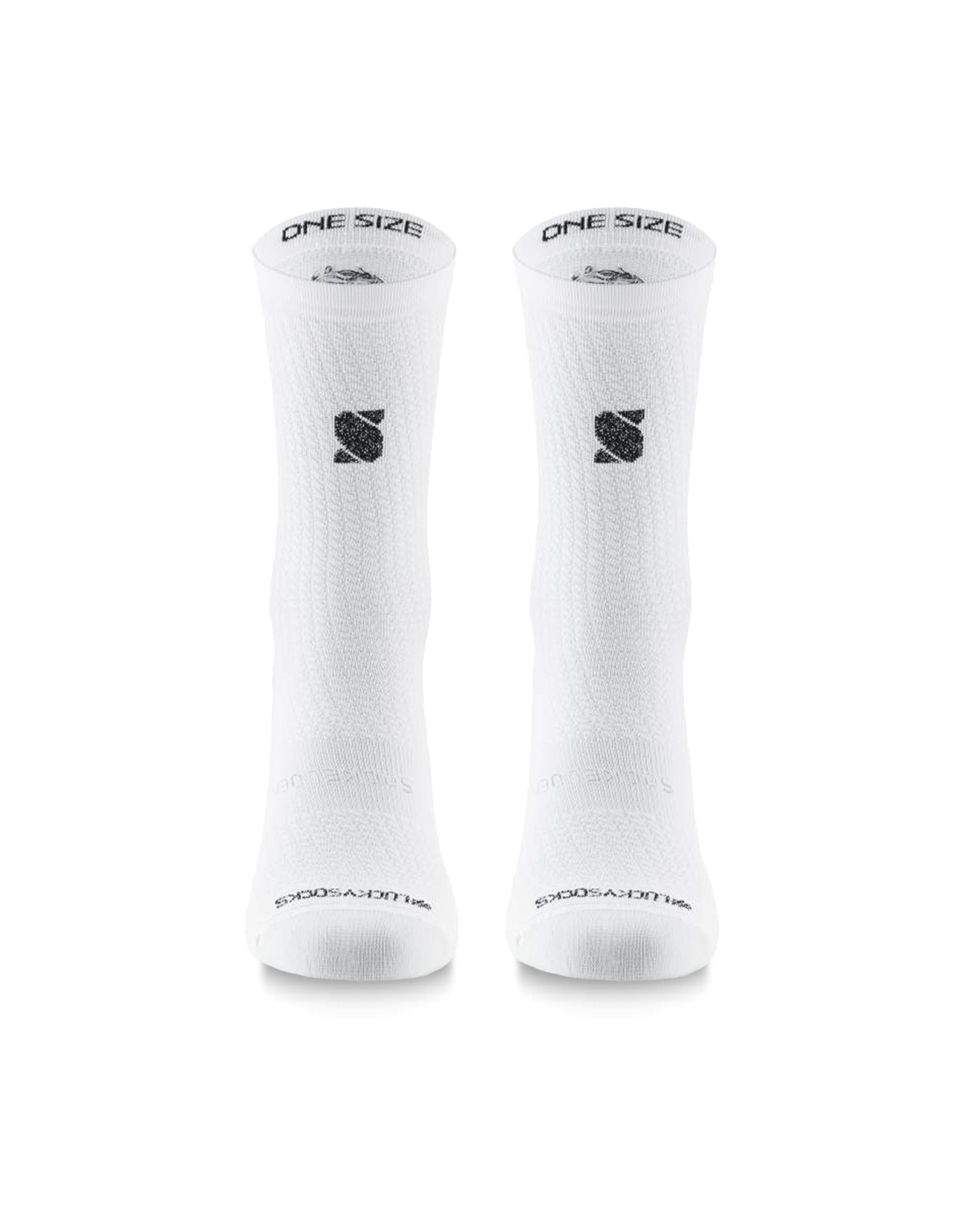 White-Silver-lucky-cycling-socks-sockeloen