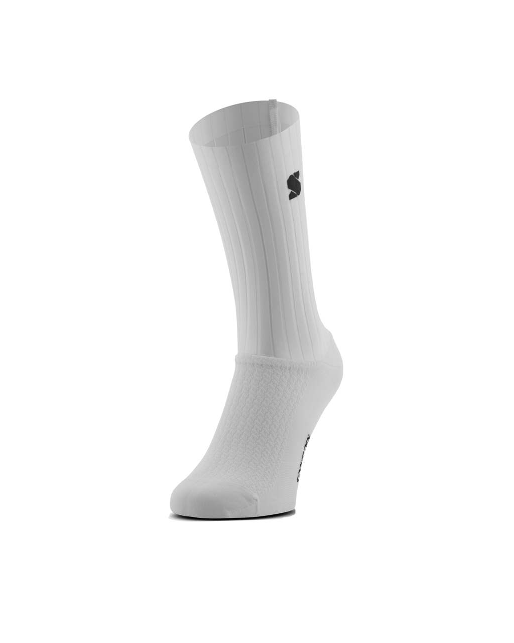RH+ chaussettes vélo été Logo 20 cm - Noir citron blanc CYCLES ET SPORTS RH+ chaussettes vélo été Logo 20 cm - Noir citron blanc CYCLES ET SPORTS