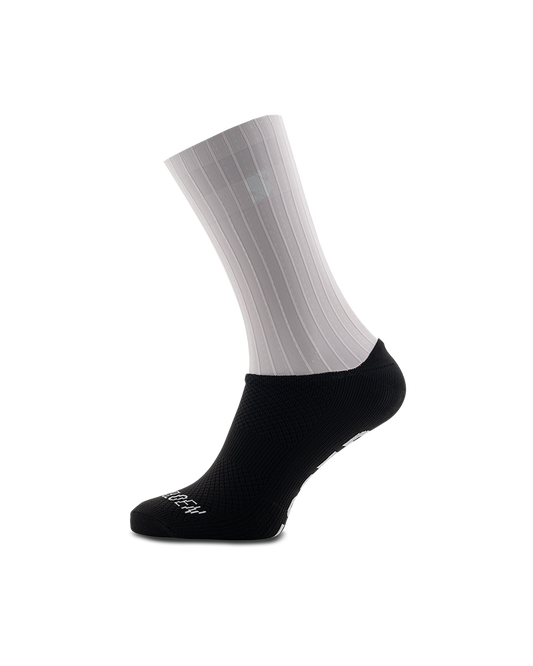 calcetines Aero-sock de ciclismo caña alta black ULEVEL