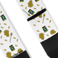 Chaussettes de cyclisme imprimées au beurre de cacahuète