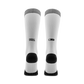 Rest mode white high compression socks