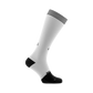 Rest mode white high compression socks