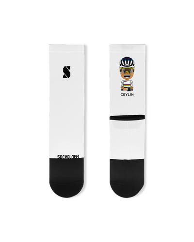 Custom-personal-cartoon-custom-printed-cycling-socks-sockeloen
