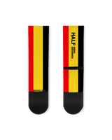 Half Mens Half Brommer bedrukte fietssokken