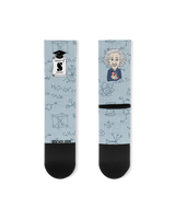 Einstein Printed Cycling Socks