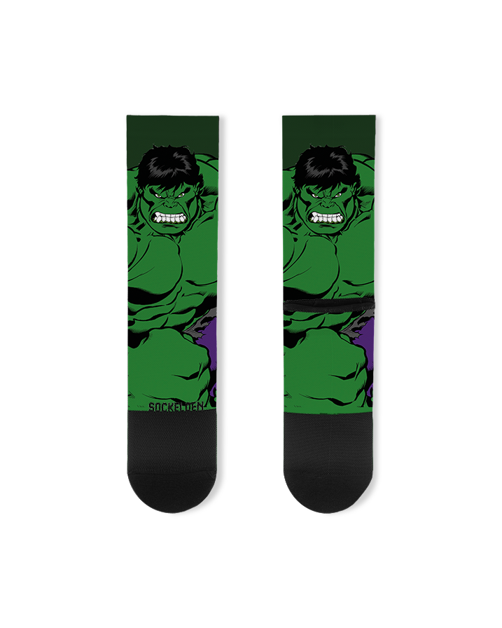 Hulk V2 bedruckte Radsocken