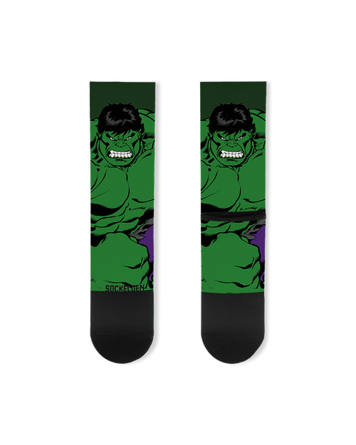 Hulk V2 Printed Cycling Socks