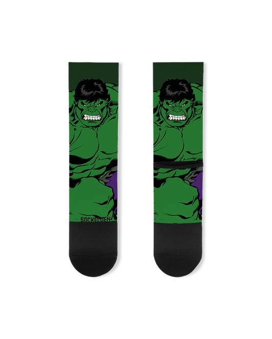 Hulk V2 Printed Cycling Socks