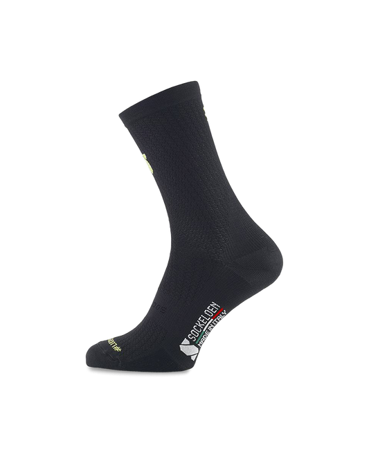 black/gold-lucky-cycling-socks-sockeloen