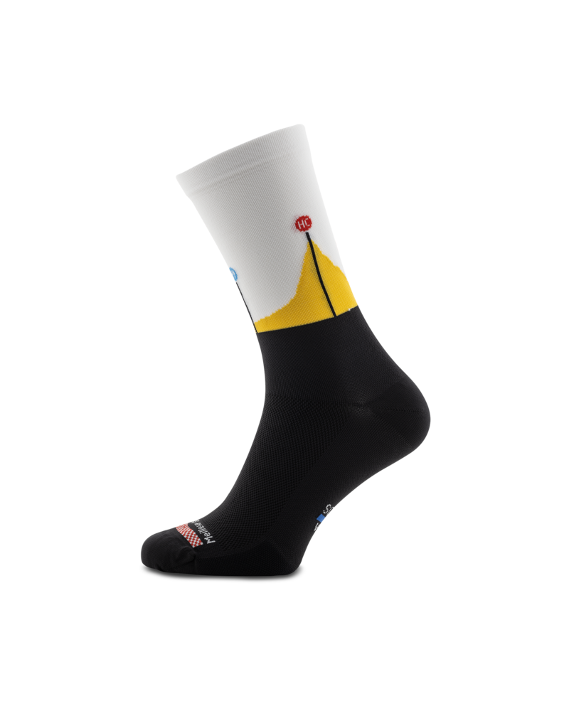 white-yellow-la-course-cycling-socks-sockeloen