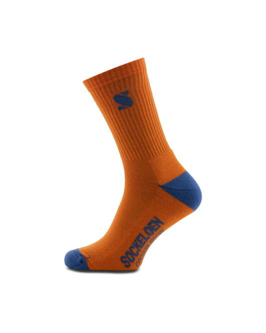 orange-podium-casual-socks-sockeloen