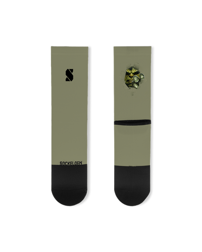 Hulk bedrukte fietssokken